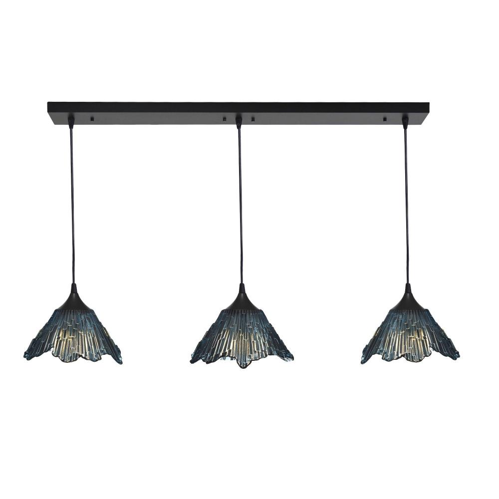 212 Summit: 3 Pendant Linear Chandelier