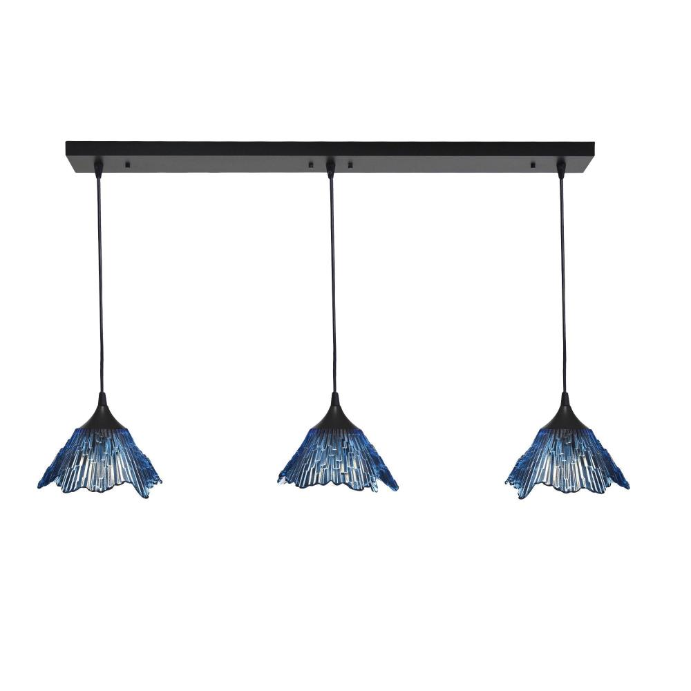 212 Summit: 3 Pendant Linear Chandelier