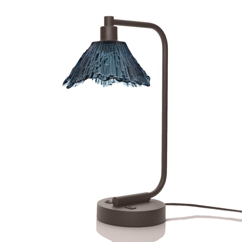 212 Summit: Table Lamp - Slate Gray / Dark Bronze