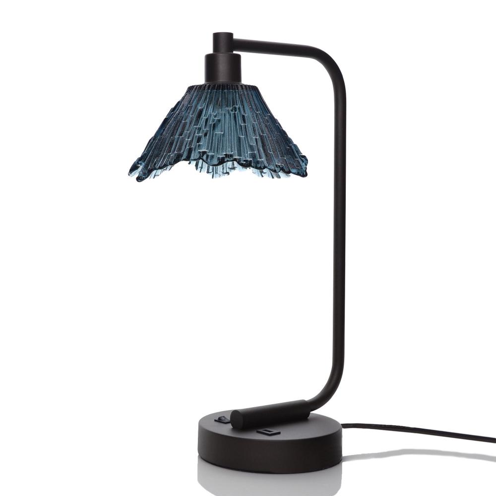 212 Summit: Table Lamp - Slate Gray / Matte Black