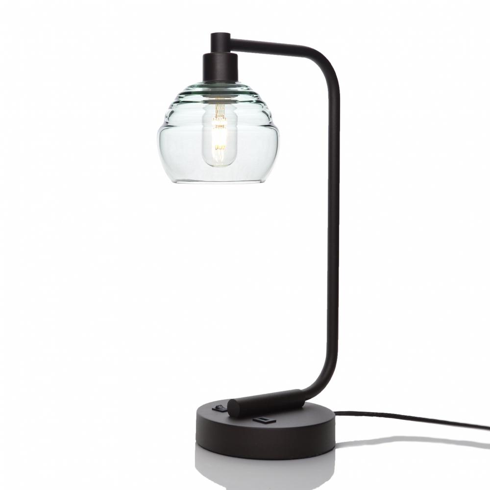 301 Lucent: Table Lamp - Eco Clear / Dark Bronze