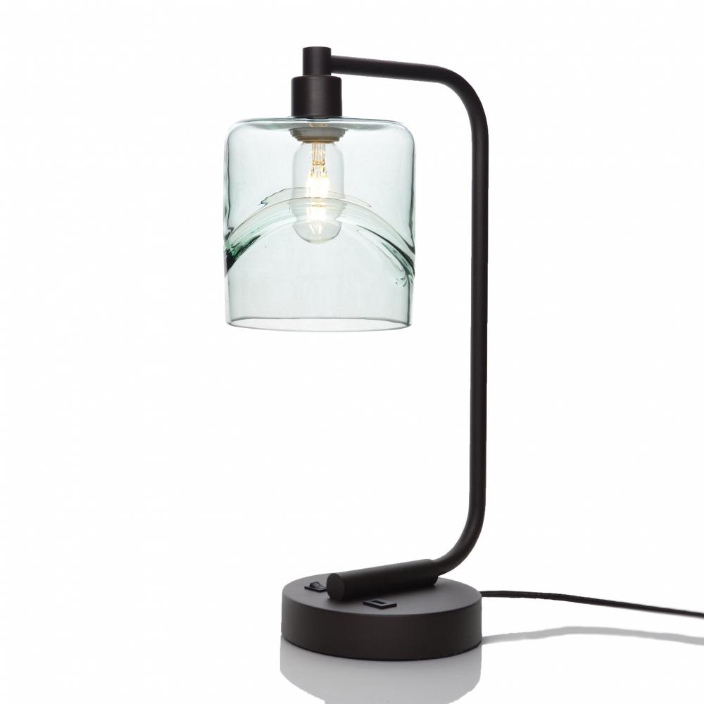 603 Swell: Table Lamp - Eco Clear / Dark Bronze
