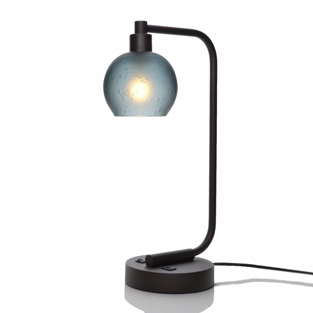 763 Celestial: Table Lamp - Slate Gray / Dark Bronze