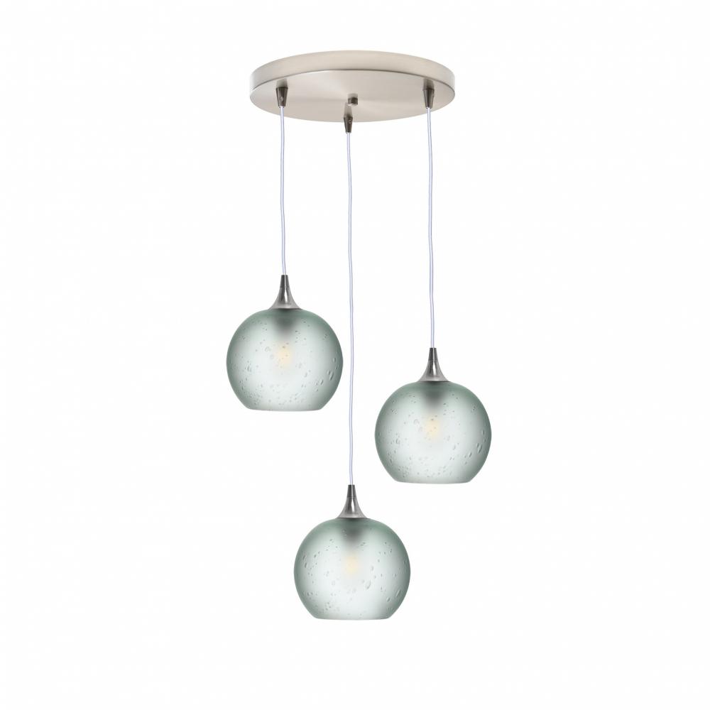 767 Celestial: 3 Pendant Cascade Chandelier