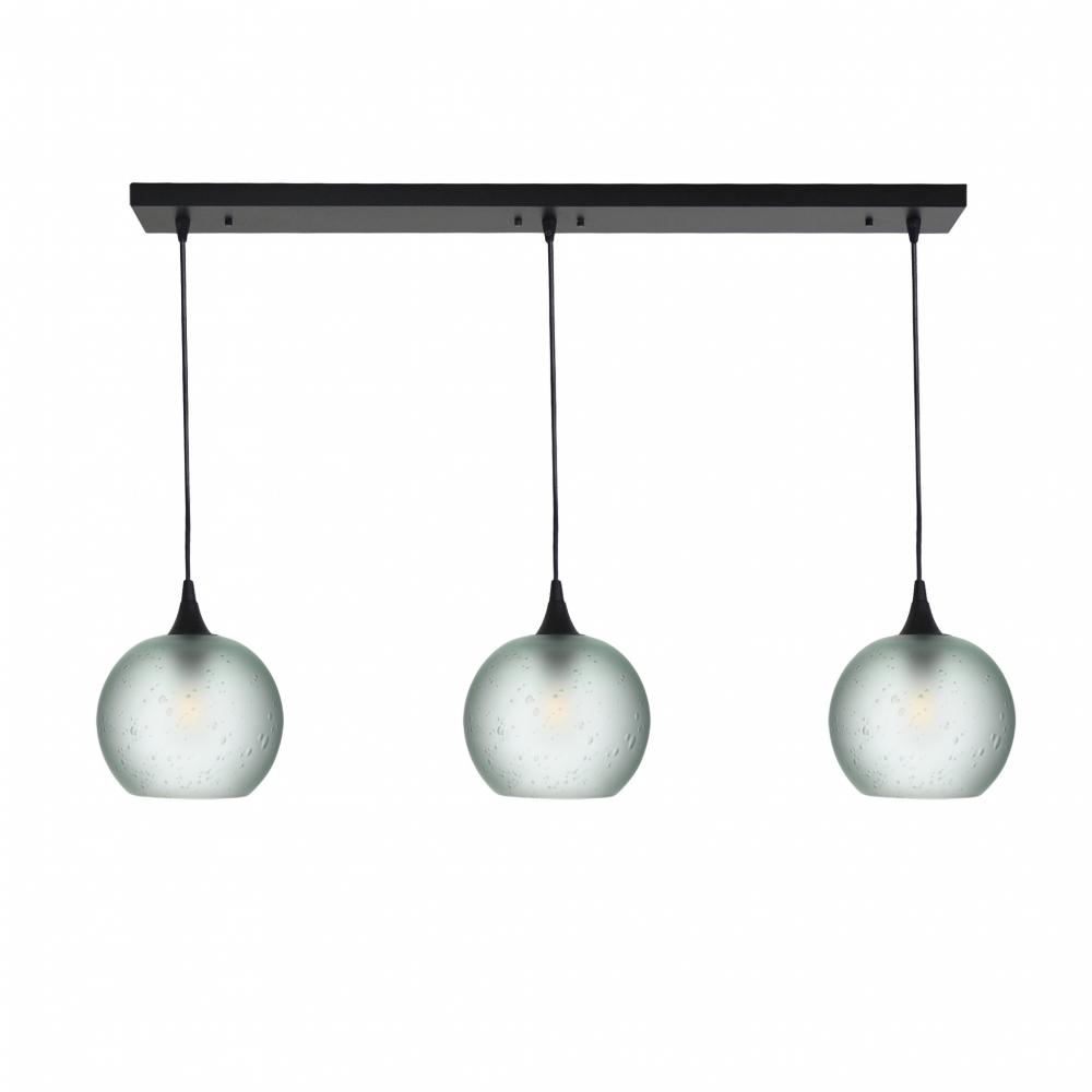 767 Celestial: 3 Pendant Linear Chandelier