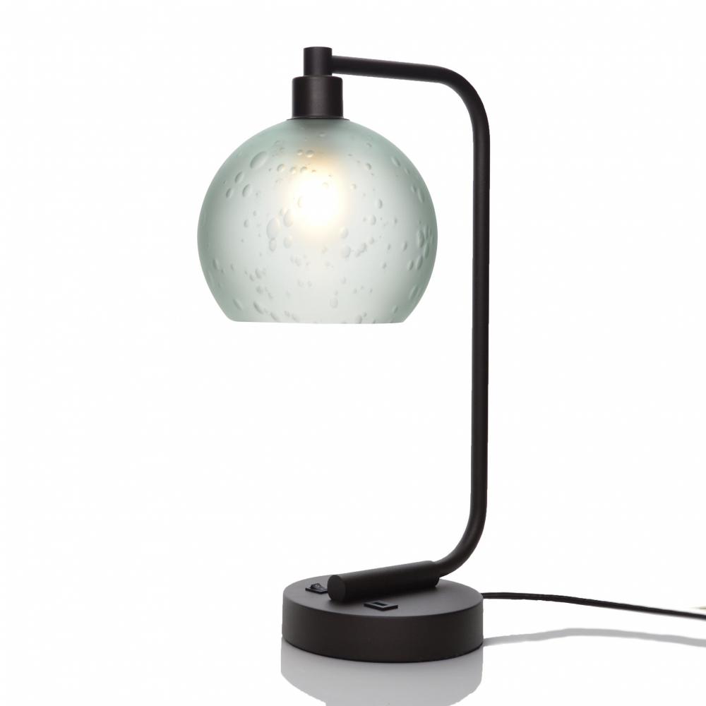 767 Celestial: Table Lamp - Eco Clear / Dark Bronze