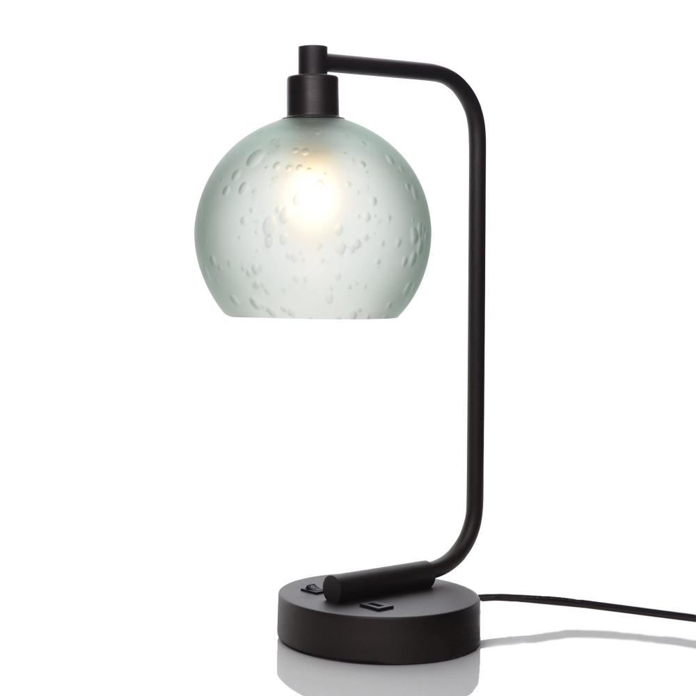 767 Celestial: Table Lamp - Eco Clear / Matte Black