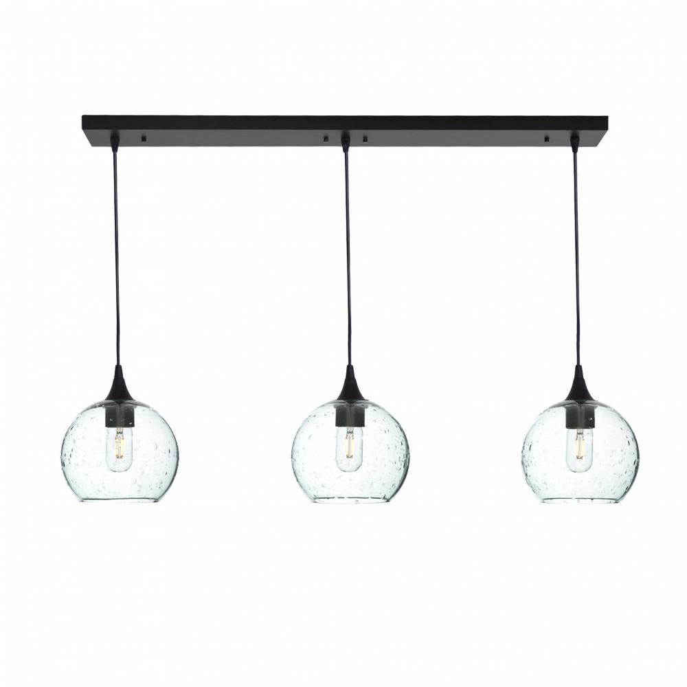 767 Lunar: 3 Pendant Linear Chandelier