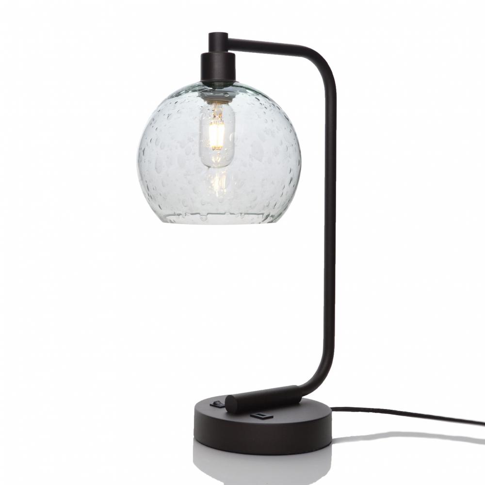 767 Lunar: Table Lamp - Eco Clear / Dark Bronze