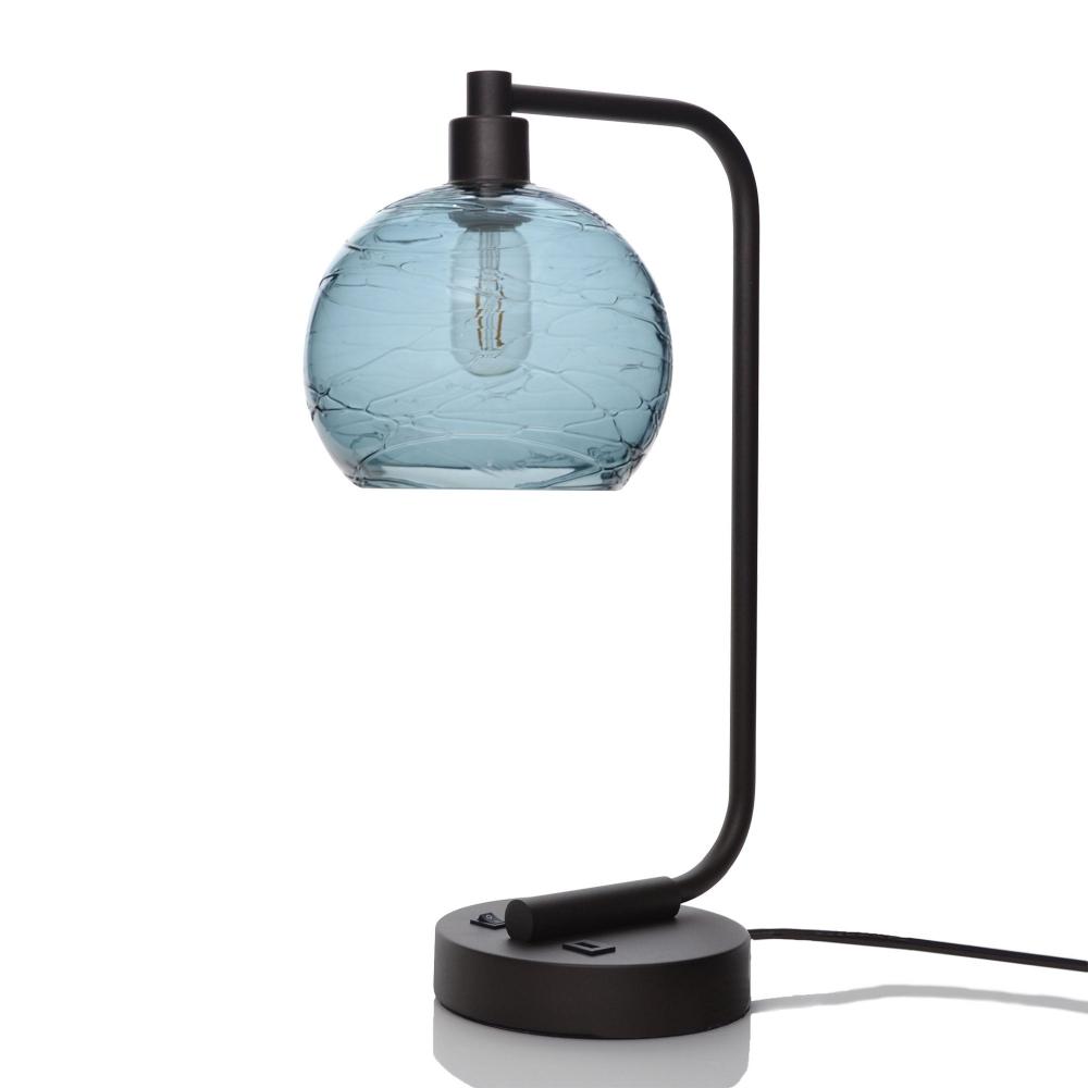 767 Spun: Table Lamp - Slate Gray / Dark Bronze