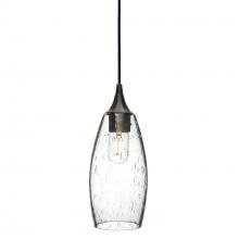 Bicycle Glass X1-147LUNCLR-PEN01-BNZ-X4-04W - 147 Lunar: Single Pendant Light