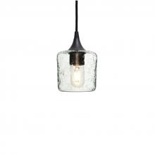 Bicycle Glass X1-601LUNCLR-PEN01-BNZ-X4-04W - 601 Lunar: Single Pendant Light