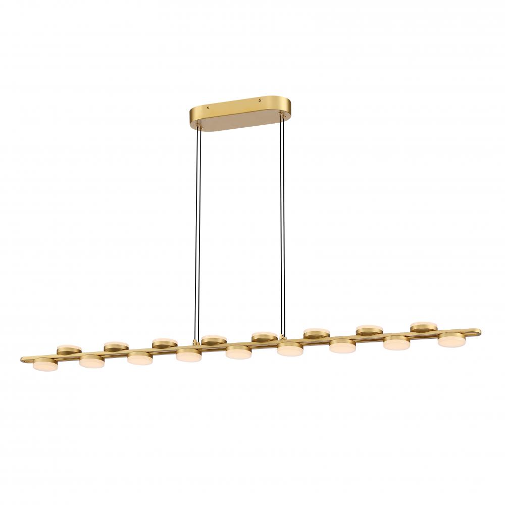 Chandelier Paint Gold 3200 lm LED