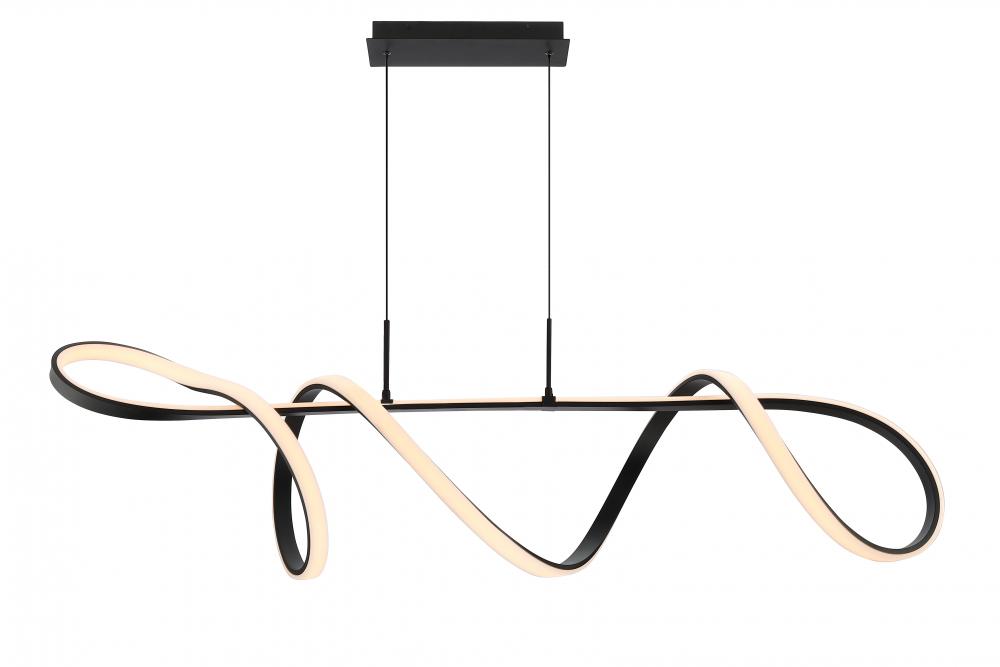 Chandelier Sand Black 3800 lm LED