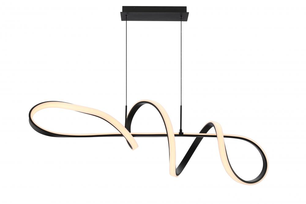 Chandelier Sand Black 5000 lm LED