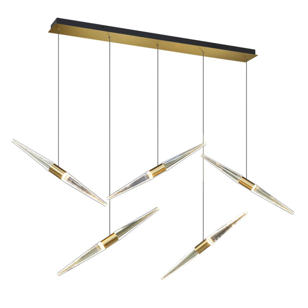 Chandelier Brushed Gold