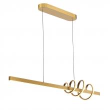 SDQ Lighting PD30760BG - Chandelier Brushed Gold 2700 lm LED