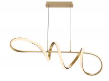 SDQ Lighting PD35060BG - Chandelier Brushed Gold 5000 lm LED