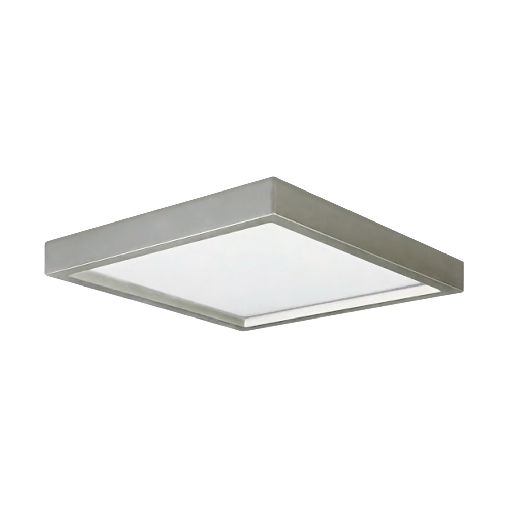 Helmsley 6" Low Profile Square Ceiling Light, Wet Listed