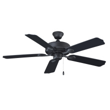 RP Lighting Plus Fans 1015W-MBK-MBK - Sunset 52" 5 Blade Indoor/Outdoor Ceiling Fan
