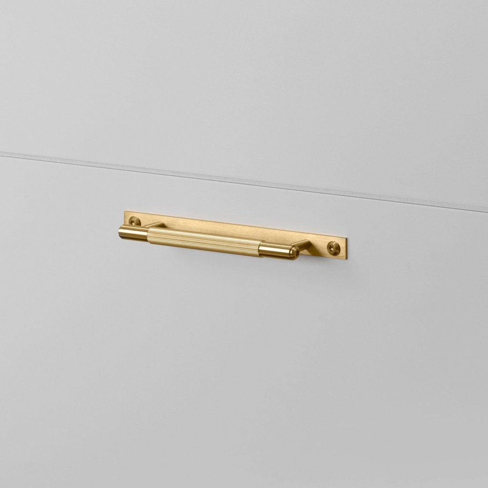 PULL BAR / PLATE / LINEAR / BRASS / SMALL