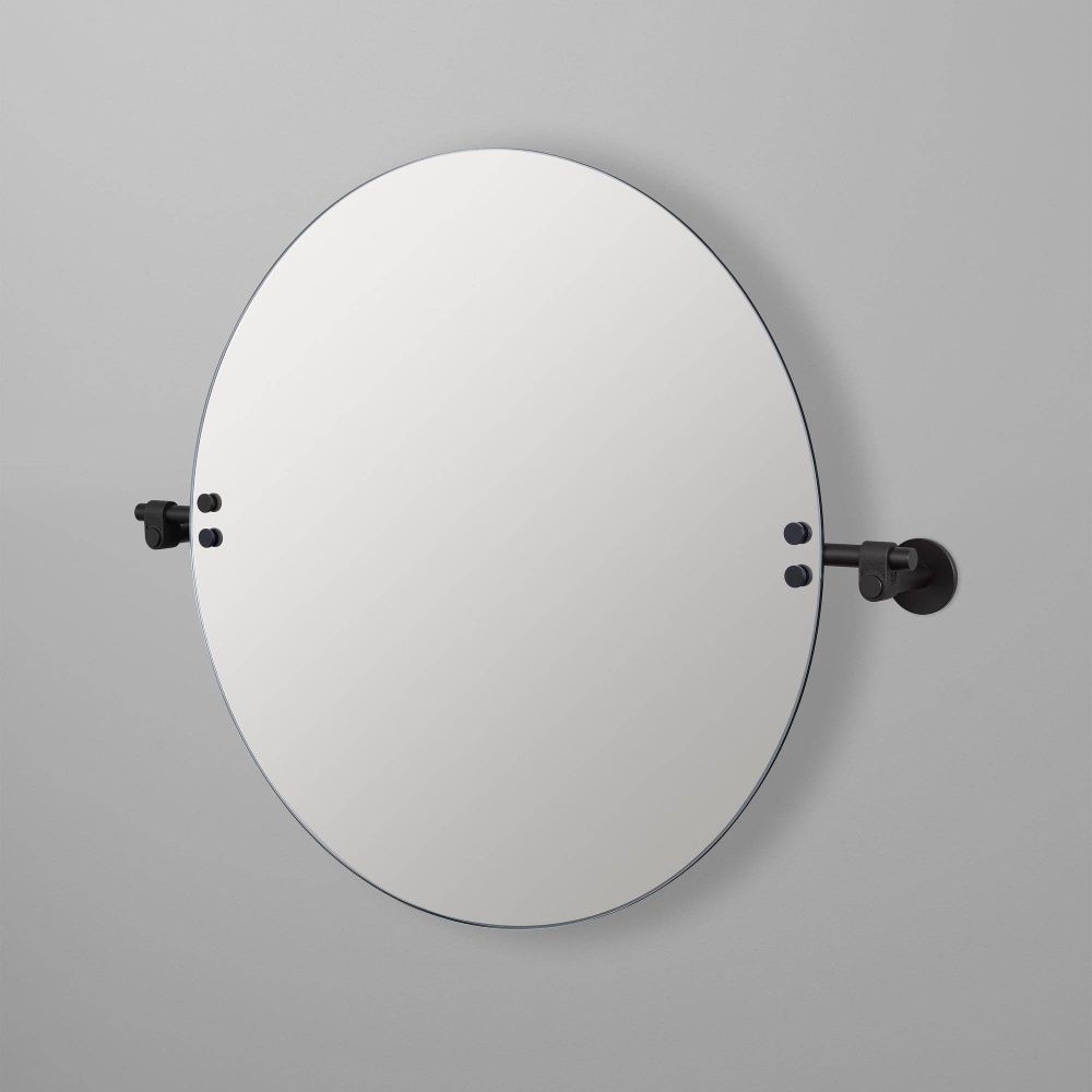 MIRROR / LARGE / CAST / WELDERS BLACK