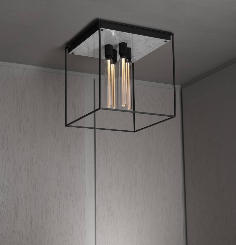 CAGED CEILING / 4.0 / CROSS / WHITE MARBLE