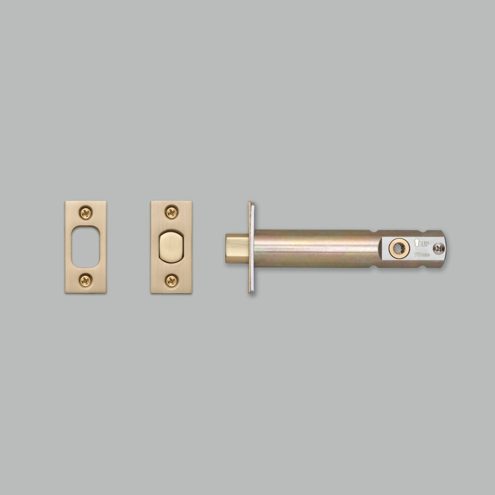 PRIVACY BOLT / THUMBTURN LOCK / BRASS - 3-3/4"