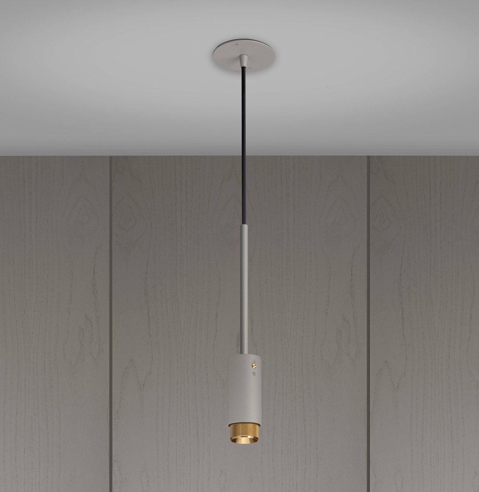 EXHAUST PENDANT / LINEAR  / STONE / BRASS