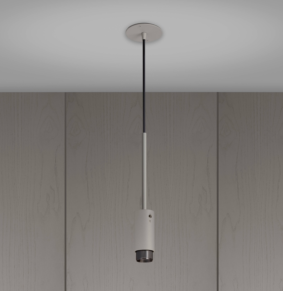 EXHAUST PENDANT / LINEAR  / STONE / GUN METAL