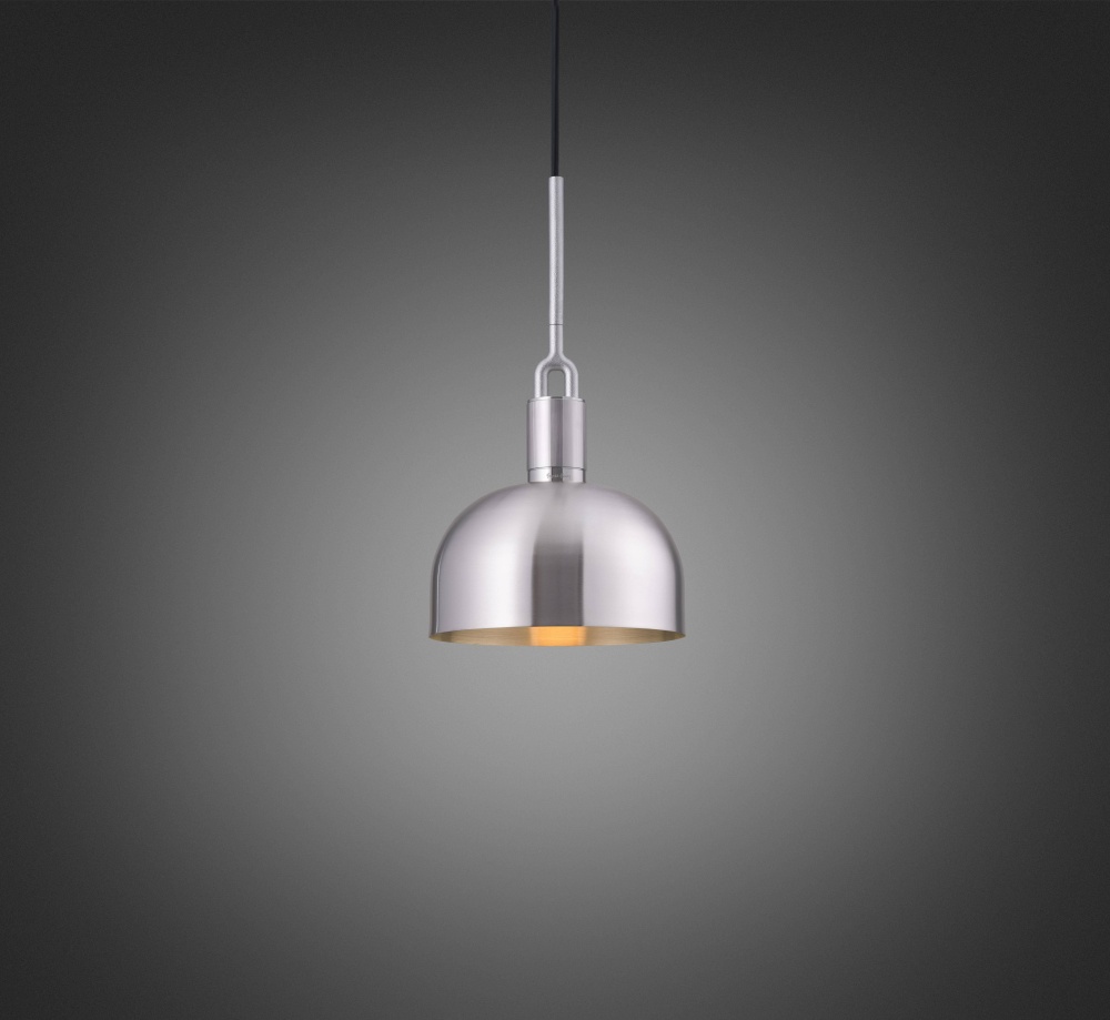 FORKED PENDANT / LINEAR / SHADE / MEDIUM / STEEL