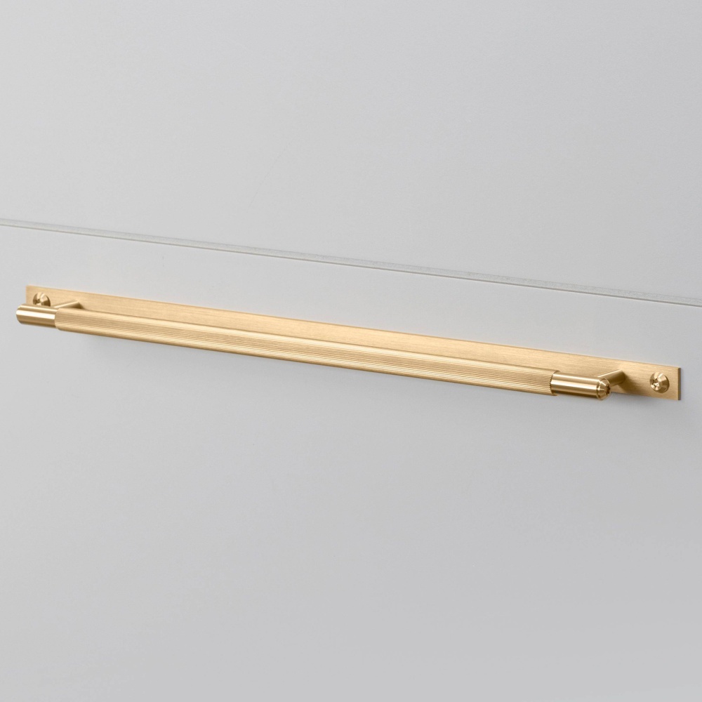PULL BAR / PLATE / LINEAR / BRASS / LARGE