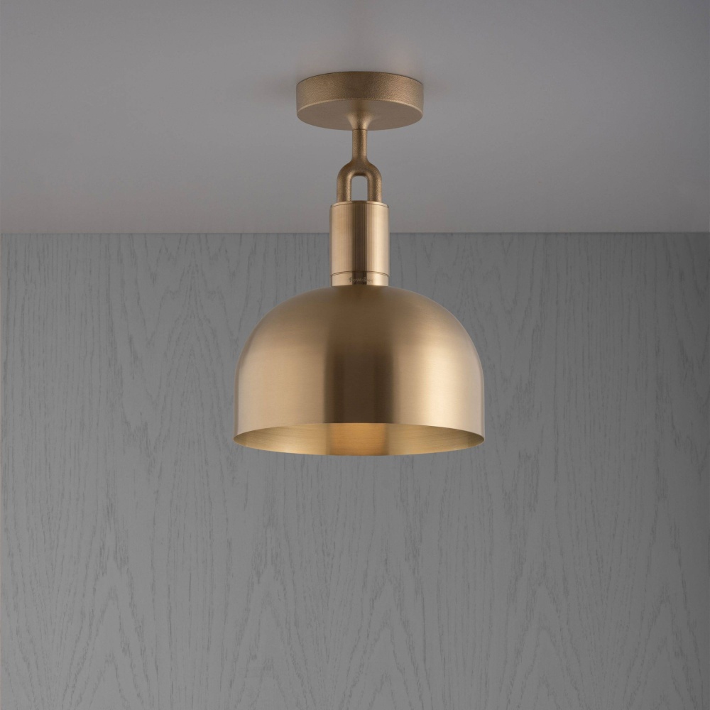 FORKED CEILING / LINEAR / SHADE / MEDIUM / BRASS