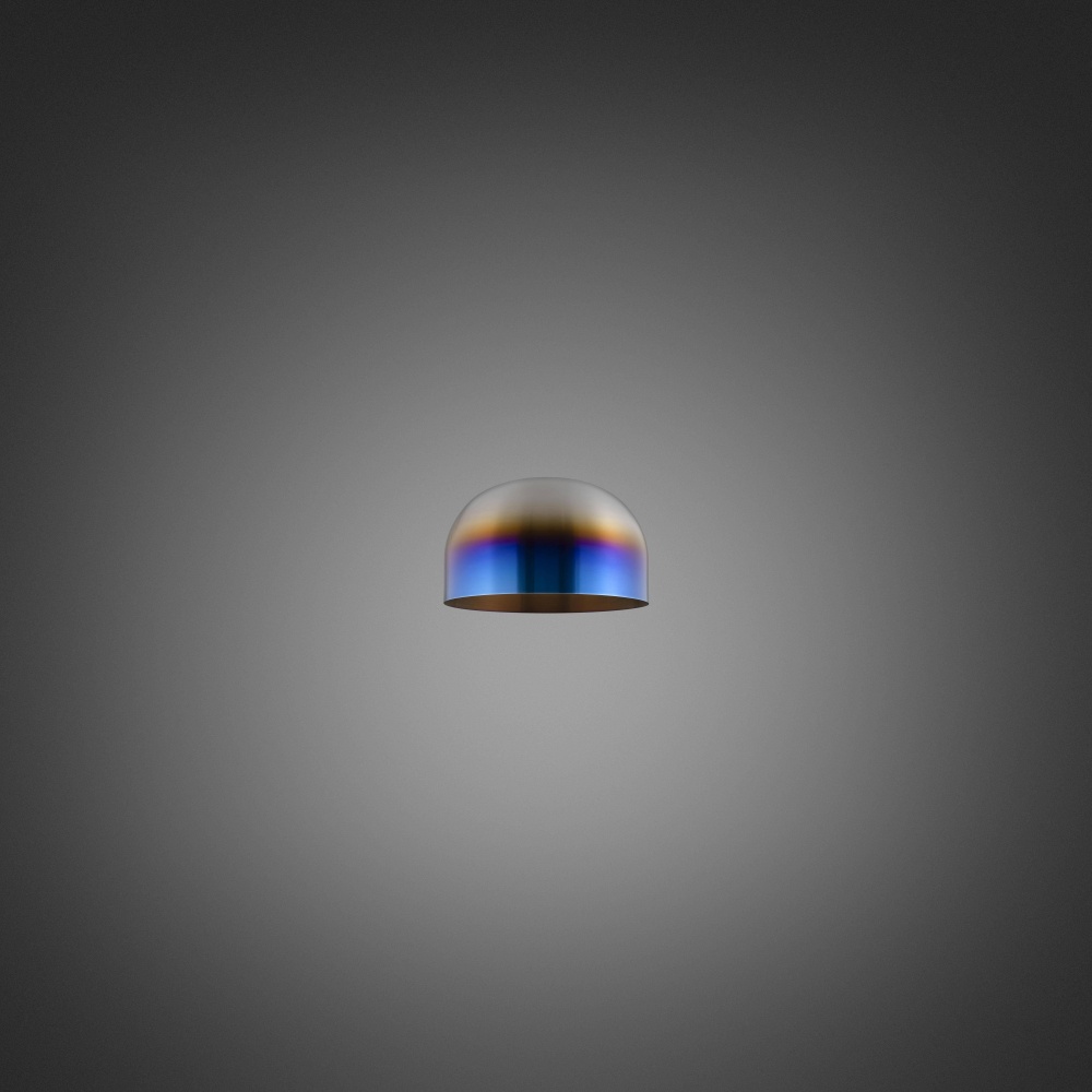 FORKED SHADE / MEDIUM / BURNT STEEL