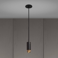 Buster and Punch NEIG-183943 - EXHAUST PENDANT / LINEAR  / GRAPHITE / BRASS