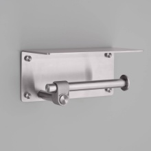 Buster and Punch UTA-054319 - TOILET ROLL HOLDER / WITH SHELF / CAST / STEEL