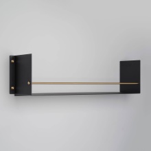 Buster and Punch USV-061915 - KITCHEN SHELF / GIRDER / BLACK / BRASS