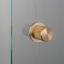 Buster and Punch NDK-051069 - DOOR KNOB / FIXED / SINGLE-SIDED / LINEAR / BRASS