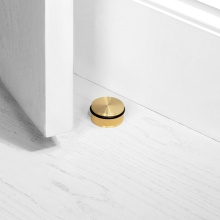 Buster and Punch NDS-05380 - DOOR STOP / FLOOR / CROSS / BRASS