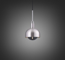 Buster and Punch NFP-833174 - FORKED PENDANT / LINEAR / SHADE / GLOBE / SMOKED / MEDIUM / STEEL