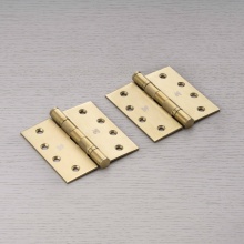 Buster and Punch NHG-051856 - DOOR HINGE / 4 X 4 INCH / BRASS