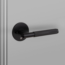 Buster and Punch NLH-481040 - DOOR HANDLE / PRIVACY / LINEAR / WELDERS BLACK