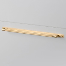 Buster and Punch NPB-05356 - PULL BAR / PLATE / LINEAR / BRASS / LARGE