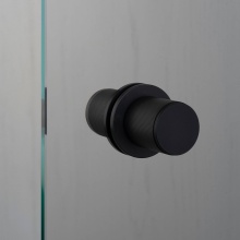 Buster and Punch NDK-481072 - DOOR KNOB / FIXED / DOUBLE-SIDED / LINEAR / WELDERS BLACK