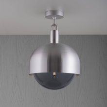 Buster and Punch NFC-853212 - FORKED CEILING / LINEAR / SHADE / GLOBE / SMOKED / LARGE / STEEL