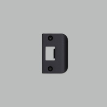 Buster and Punch UDS-021796 - STRIKE PLATE KIT / D SHAPED / STANDARD DOOR / BLACK