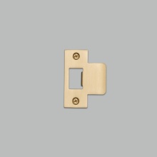 Buster and Punch UDS-051776 - STRIKE PLATE KIT / T SHAPED / 54MM DOOR / BRASS