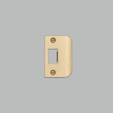 Buster and Punch UDS-051794 - STRIKE PLATE KIT / D SHAPED / STANDARD DOOR / BRASS