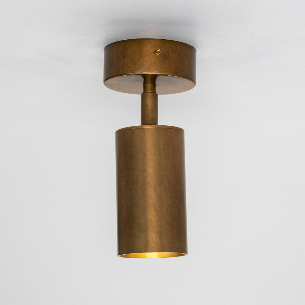 Evanston Ceiling Light | Antique Brass