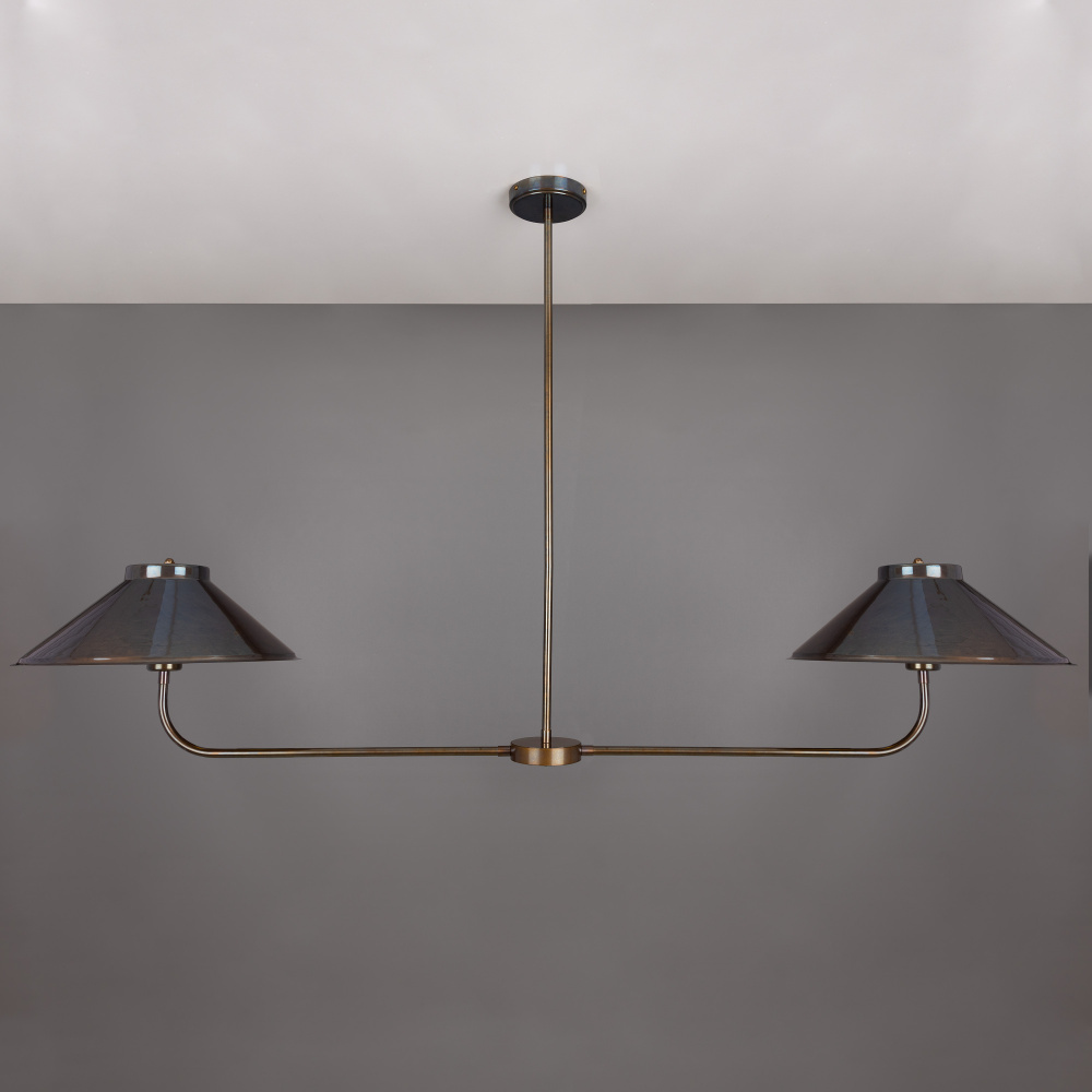 Princeton Chandelier | Antique Brass